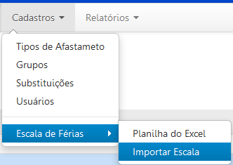 Aguardando: pedido alterado e esta esperando a analise da Presidente; Suspenso: pedidos de afastamento que foram suspensos; Alterados: pedidos de afastamento que foram alterados por outro pedido.