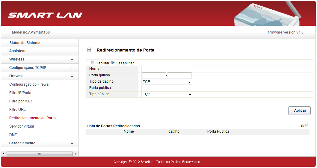 8.4. Filtro URL O filtro de páginas web tem por objetivo bloquear o acesso dos usuários a páginas que tenham as palavras pré-determinadas, por exemplo, chat, sexo, drogas etc.