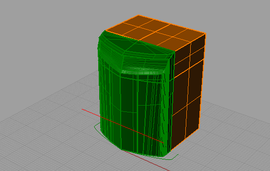 4. Em End of Mirror plane, selecione qualquer ponto vertical desta mesma curva. 5.