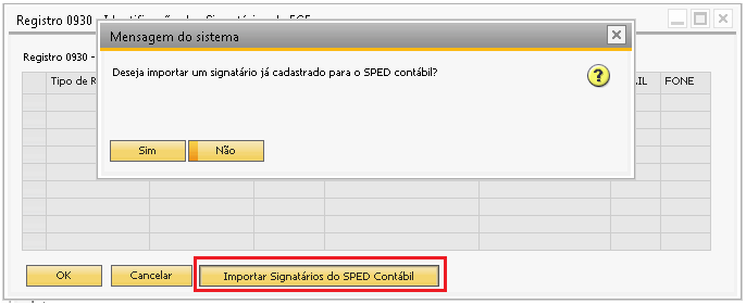 7.4.1.5 Registro 0035 Identificação das SCP Após o preenchimento do registro 0030, é possível identificar as SCP.