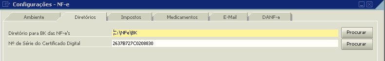 Na Área NFC-e: No campo Ambiente indicamos o ambiente que vamos trabalhar. 0 = Nulo; 1 = Produção; ou 2 = Homologação.