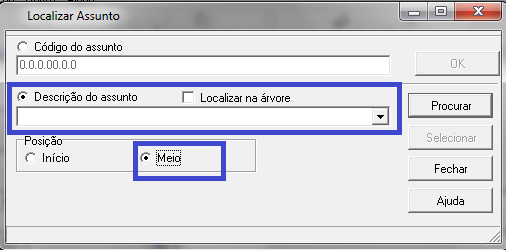 Para achar a sua unidade de origem clicar na lupa, buscar pelo nome da unidade e clicar em procurar, conforme exemplo abaixo: Tipo de interessado: Escolher a pessoa ou local de origem da