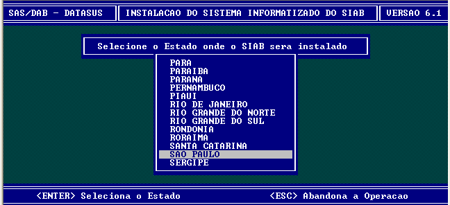 INSTALAÇÃO