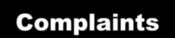 Quality of Service Reclamações Complaints Customer lodges complaint Licensee receives complaint Complaint is logged and number allocated Licensee investigates and attempts to resolve Customer gets