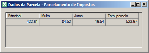 6. No quadro Impostos, clique no botão Novo, para informar um novo pagamento. 7. Na coluna Pagamento, informe a data de pagamento correspondente. 8.