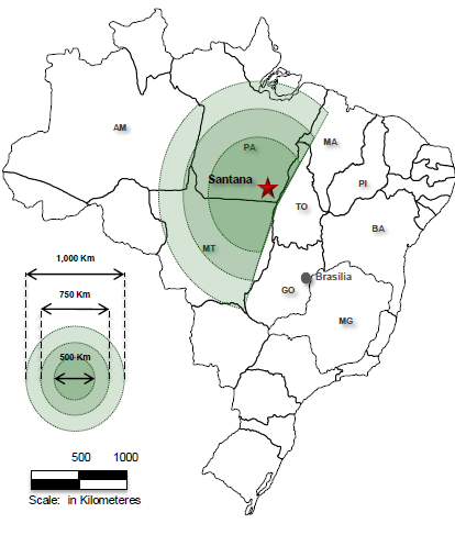 MbAC Fertilizantes - Fosfatados Projeto Santana 1.Localização: Santana/PA 2.Cronograma: Conclusão do Estudo de Viabilidade Econ. no 3 trim de 2013 previsão de partida: 2016 3.