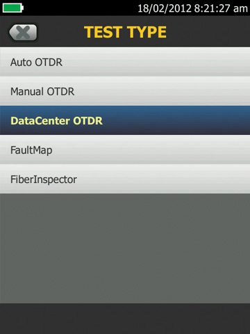 Este avanço tecnológico permite que o OptiFiber Pro detecte e meça falhas próximas entre si onde nenhum outro OTDR consegue nos datacenters repletos de conectores e ambientes de área de armazenamento
