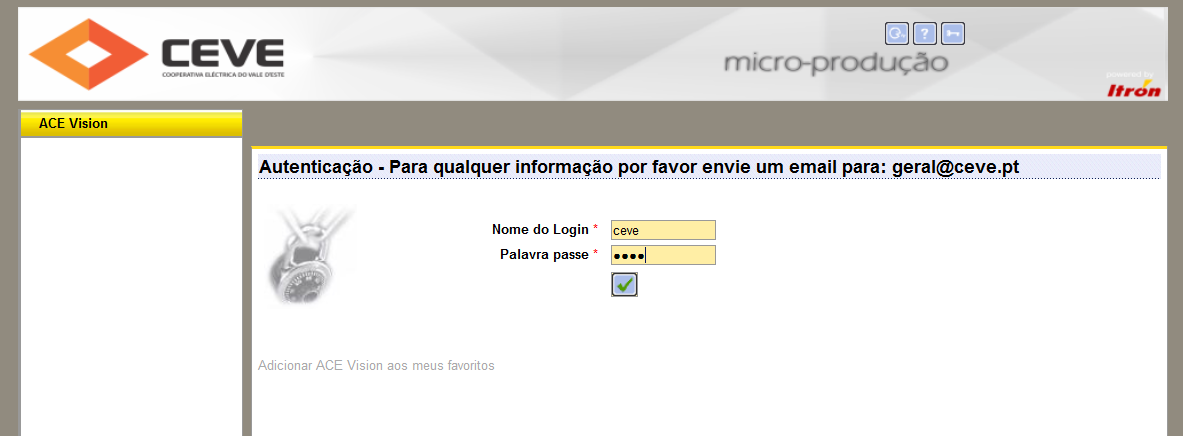 1. Introdução O Serviço WEB de Microprodução, disponibilizado pela CEVE, é um serviço aberto a todos os microprodutores inscritos.