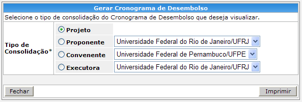 Distribuiçã das Parcelas - a clicar n, sistema irá apresentar element de despesa cm seu valr ttal para ser distribuíd entre as parcelas infrmadas na aba de parcela planejada.