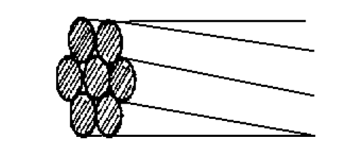 11.3. Comparativo entre as características elétricas por tipo de rede de 13,8 kv D,E 90 30 60 40 F 40 C B Seção AWG Corrente Nominal (A) Rede com cabo CAA- NU e.