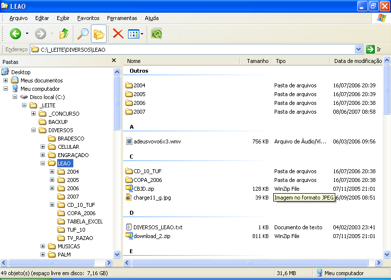 www.leitejunir.cm.br DETALHES MOSTRAR EM GRUPOS Leite Júnir Lista cnteúd da pasta aberta e frnece infrmações detalhadas sbre seus arquivs, incluind nme, tip, tamanh e data de mdificaçã.