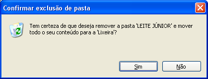 www.leitejunir.cm.br Leite Júnir PROPRIEDADES DA LIXEIRA CLICAR COM DIREITO n ícne da Lixeira / Prpriedades. CAPACIDADE DA LIXEIRA A capacidade padrã da Lixeira crrespnde a 10% d Disc Rígid(HD).