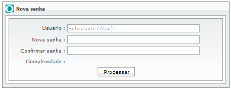 1.1 Alteração de senha no primeiro acesso do portal MANUAL DO USUÁRIO FINAL Poderá o administrador ter configurado para que o usuário final quando do seu primeiro acesso ao portal, necessite realizar