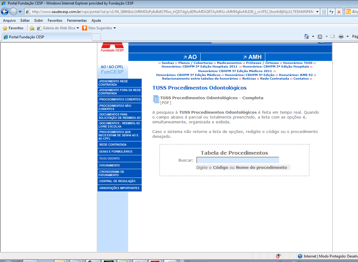 Outros Os profissionais credenciados devem observar e se ater aos princípios dos Regulamentos e Instruções Técnicas e Específicas que fazem parte do Programa AO.