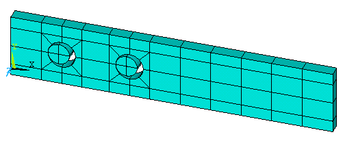 79 2- colocação automática da malha, criação automática do par de contato e aplicação do carregamento e condições de contorno.