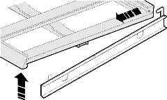 CONTROLE DA INTENSIDADE DA ILUMINAÇÃO INTERNA Para os modelos com Porta de Vidro a intensidade da iluminação interna quando a Porta está fechada pode ser regulada.