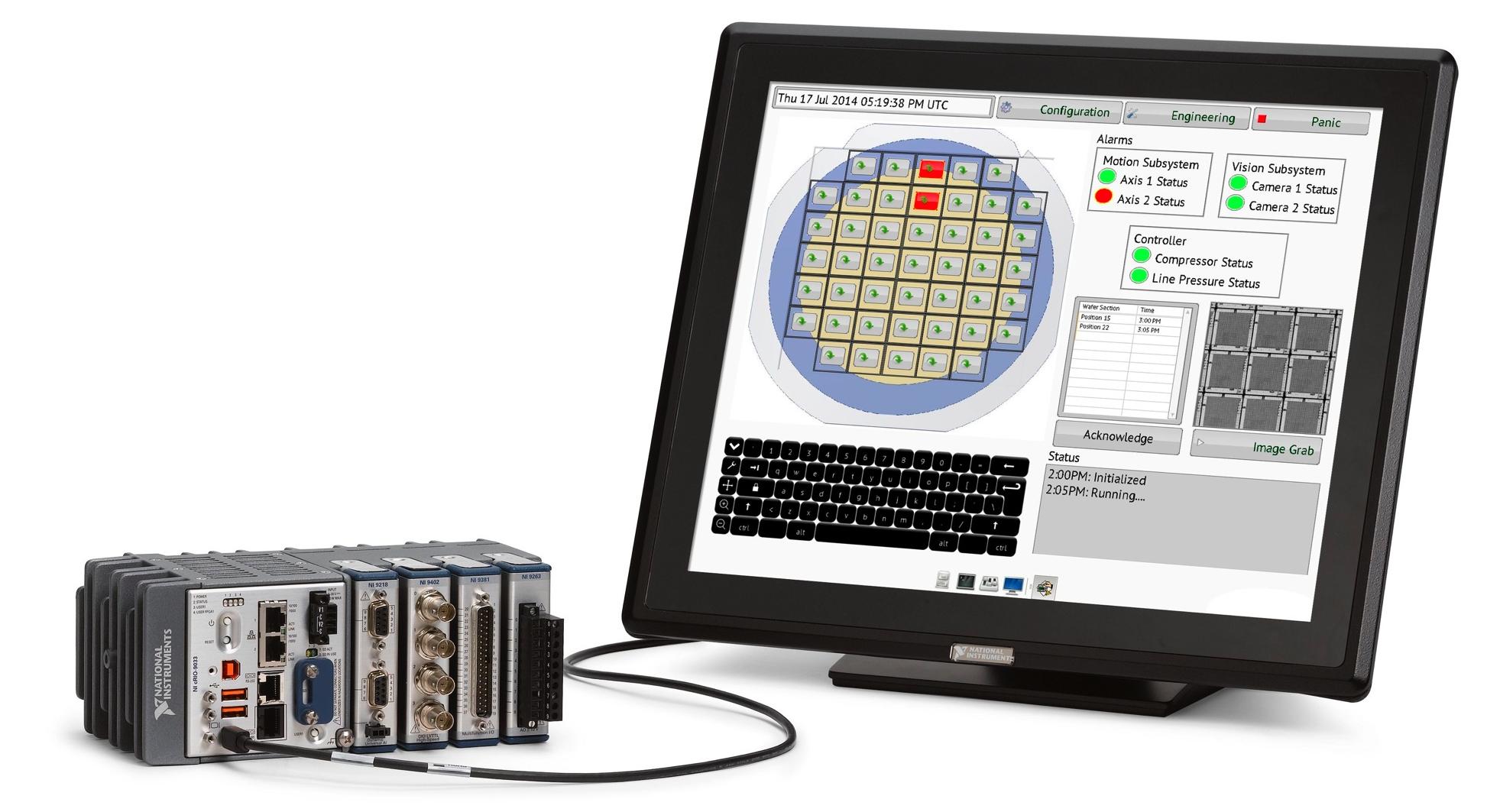 LabVIEW 2014 Real-Time com IU embarcada Simplifique a complexidade do