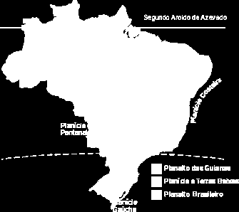 Empregou termos geomorológicos para denominar as divisões gerais (planalto e planícies) e critérios geológicos para classificar as