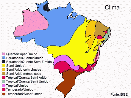 CLIMAS E FORMAÇÕES