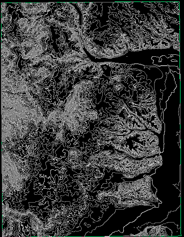 Configuração dos intervalos das Curvas de Nível Para isso, deveremos entrar em Edit Surface Style e na aba Contours na opção Contours Intervals podemos configurar o intervalo entre as curvas.