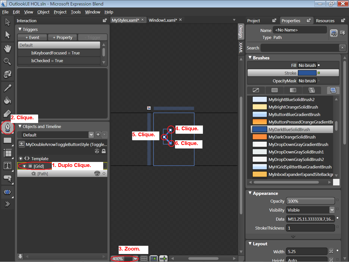 Laboratório Prático de WPF 50 2) Para excluir Chrome, clique com o botão direito do mouse no Chrome, para abrir o menu contextual, e selecione Delete.