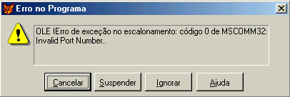 Nota: A configuração descrita acima pode variar de acordo com a configuração da porta de saída da central telefônica.