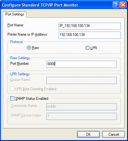 9) Clique no botão Configure Port (Configurar porta) 10) Introduza o Port Number (Número da