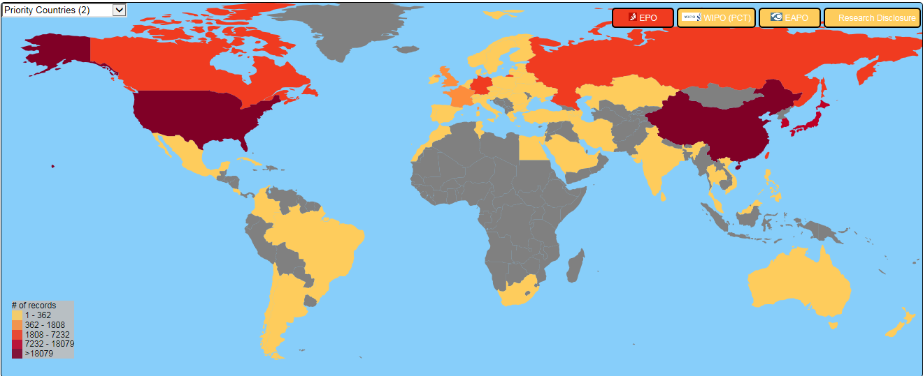 Pólos de desenvolvimento de nanotecnologias (principais centros de P&D) China: 36.158 Estados Unidos: 18.657 Coréia: 15.