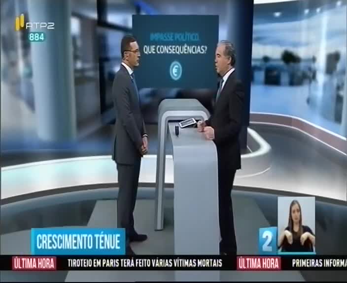 A2 RTP 2 - Jornal 2 Duração: 00:05:57 OCS: RTP 2 - Jornal 2 ID: 61850686 13-11-2015 09:25 António Marques analisa temas da atualidade nacional http://www.pt.cision.com/s/?