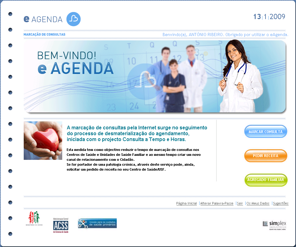 O site valida, verificando o obrigatoriedade de todos os dados e a unicidade o utilizador