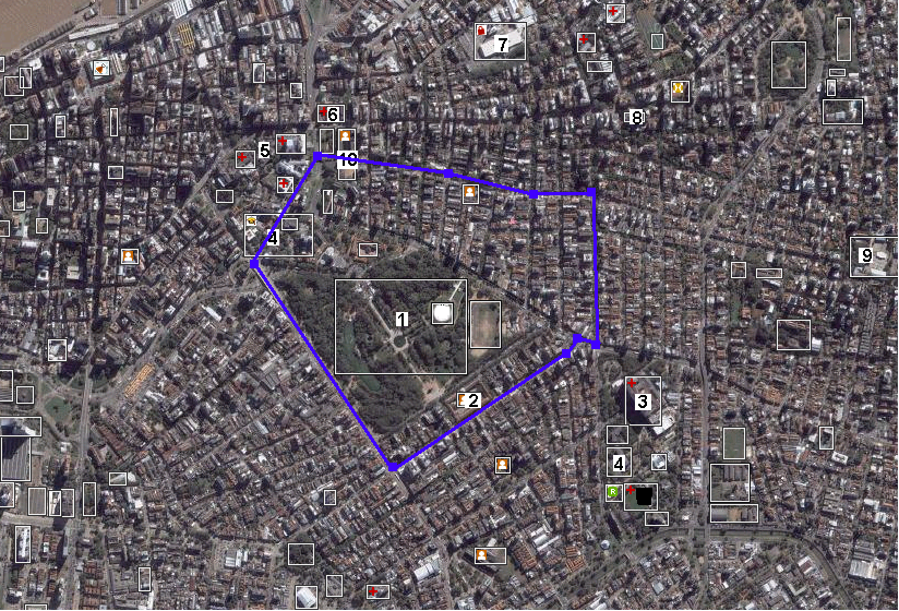 POA45 BOM FIM - Parques e Praças POA45 BOM FIM Informações Nota: 1 Parque Redenção; 2 Colégio Militar de Porto Alegre; 3 Hospital de Clinicas de Porto Alegre; 4 UFRGS Campus