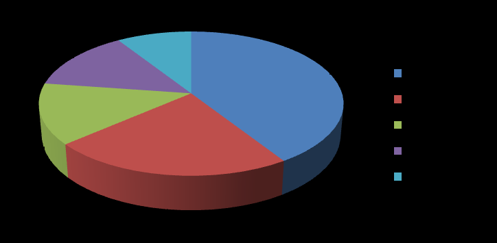 Do gráfico acima pode-se constatar que o sector comercial e o sector bancário destacam-se no que tange ao uso da análise swot, representando assim mais de metade das empresas estudadas.