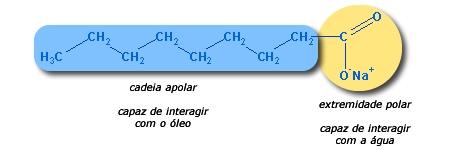 Composição Gorduras animais e óleos vegetais Insolúveis em água.
