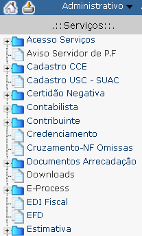 Procedimentos para cadastrar no E-Process a solicitação de nomeação de fiel depositário em casos de TAD-e Quando, na fiscalização do trânsito de mercadorias ou da respectiva prestação de serviço de