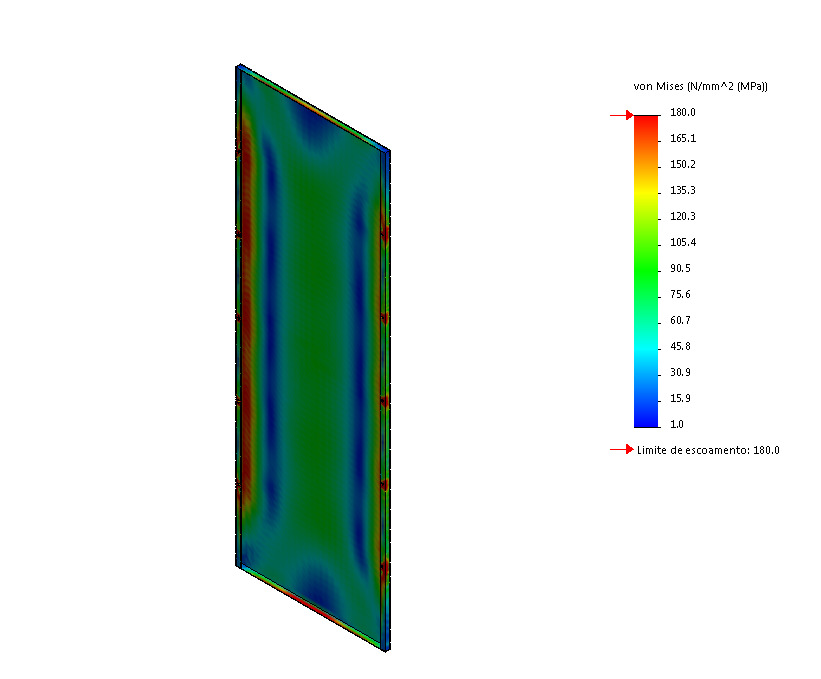 configuração deformada modelo com janela.