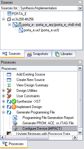 18/51 1 o ) Selecionar o arquivo VHD 2 o ) Clicar duas vezes em Configure Device (impact) Fig.