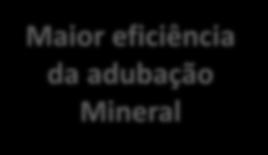 Simples kg/ha + 100 cloreto de potássio kg/ha 100 90 80 70 60 50 40 30 20 10 0 91 Mineral 350/há (4-26-20 ) 60