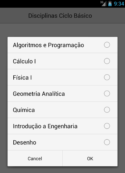 16 Items: usado para definir quais as opções que aparecerão na sua lista. Selecione as reticências no espaço em branco ao lado de Items e, na janela que abrirá, escreva em cada linha uma opção.