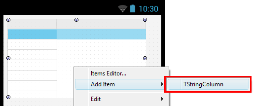 18 O StringGrid permite a entrada ou exibição de dados na forma de texto. Estes dados podem ser, normalmente, vetores ou matrizes na forma de uma tabela.