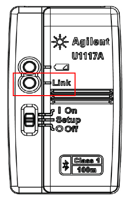 Conectar aos dispositivos 1 2 Certifique-se de que o LED Link no Adaptador de IV para Bluetooth esteja piscando antes de estabelecer uma conexão. Reinicie, se necessário.