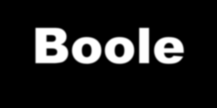 Álgebra de Boole Sistema de