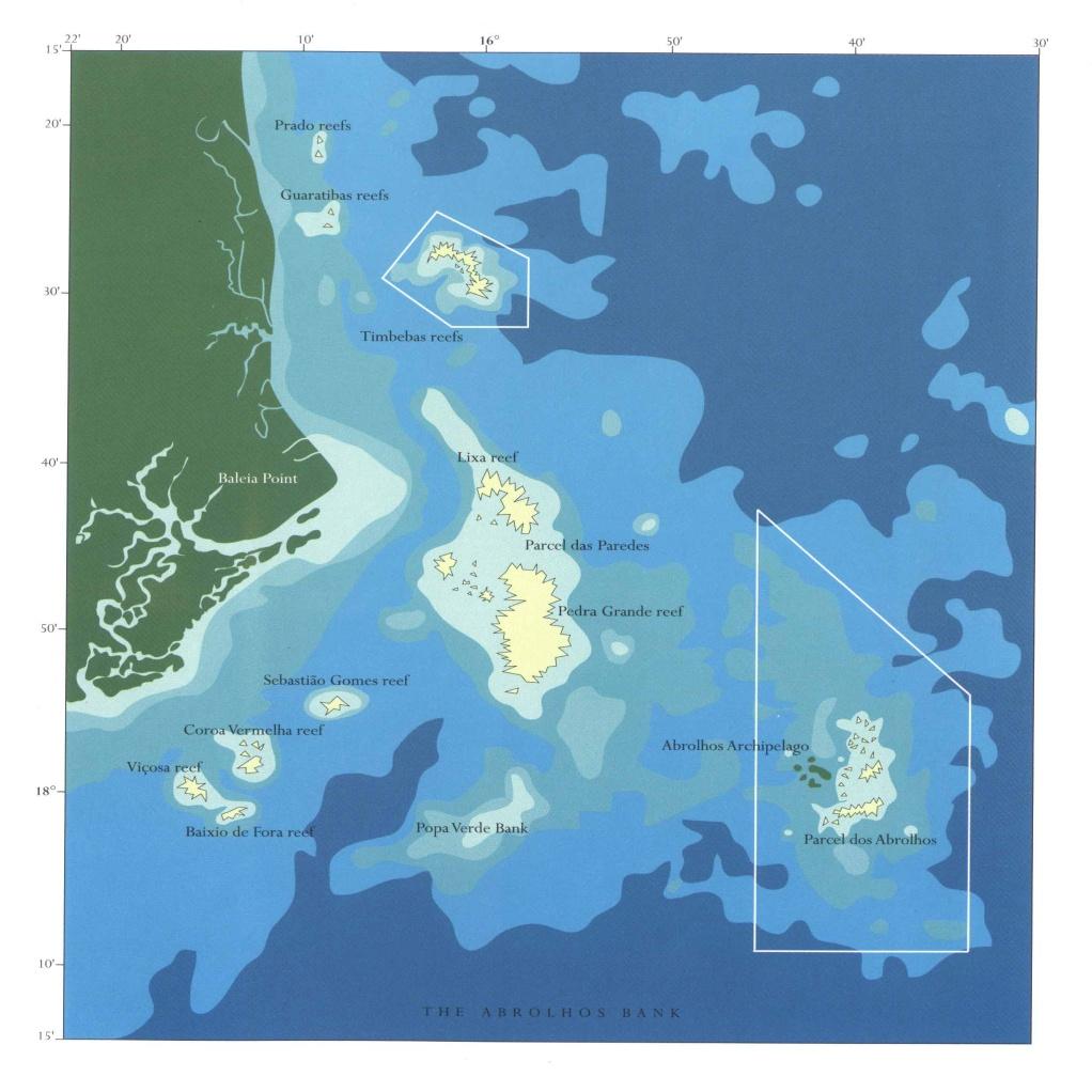 Parque Nacional Marinho de Abrolhos-BA O Parque Marinho de Abrolhos foi