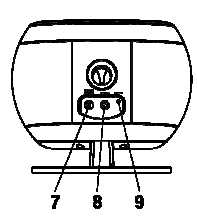 Descrição das Peças Vista de frente Vista de Trás 1.Botão POWER Pressione para ligar o aparelho. No estado "on": Pressione para seleccionar o modo AUX-In ou Bluetooth.