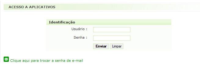 utilize o login institucional do setor (w) para se