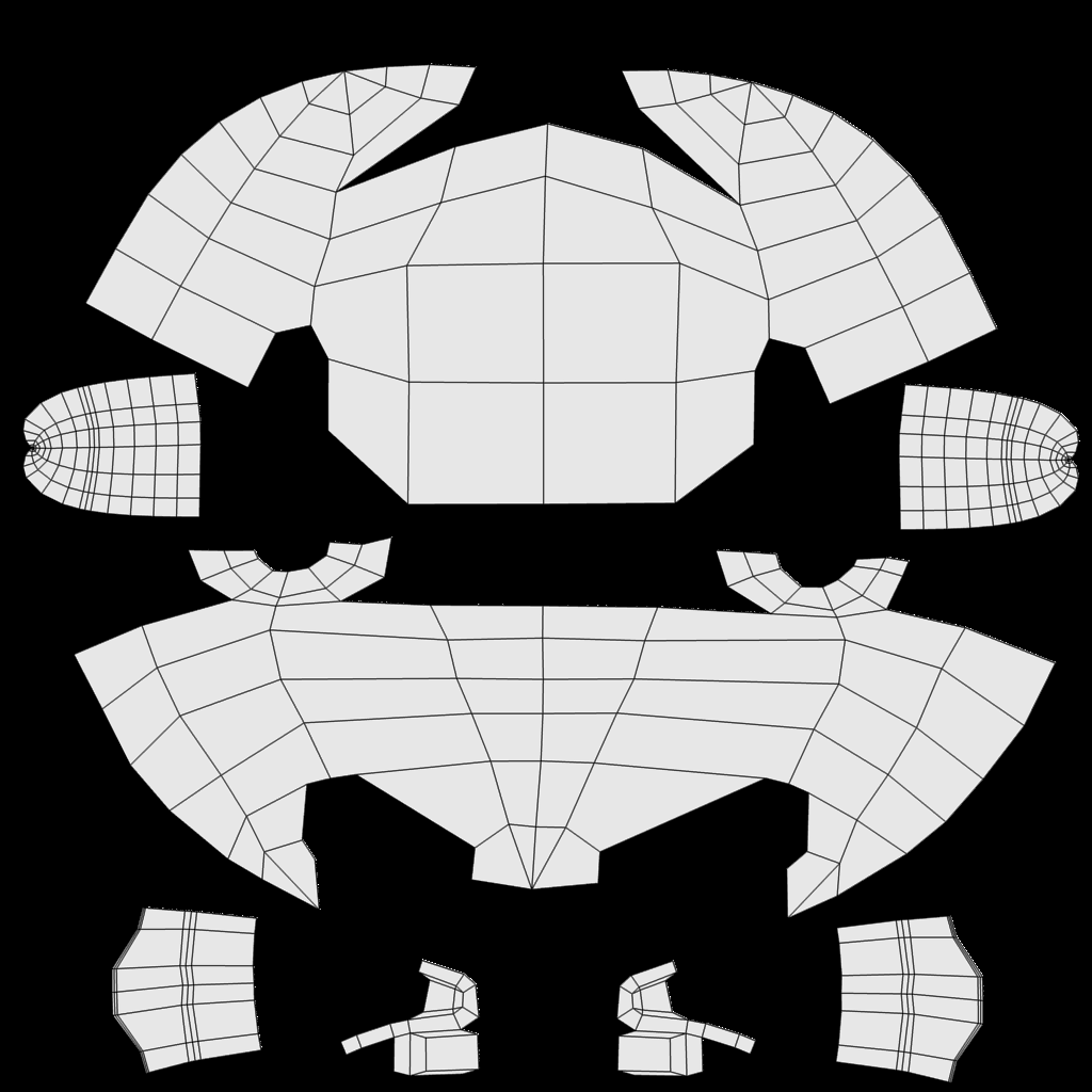 Capítulo 6. Desenvolvimento 49 Descrição de abertura da malha 3D ou UV unwrap Do inglês unwrap, significa, desembrulhar, sendo essa a principal ação durante esse processo.