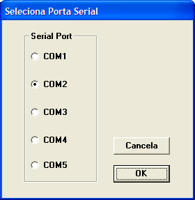 Para mudar o endereço de um DIM4 utilize config, Endereço do DIM4 do menu, obtendo a tela que segue: Para mudar a porta serial, em