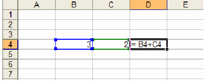 Introdução As fórmulas e, de uma maneira geral, os valores incluídos nas células, aparecem na barra de fórmulas, que é também o local onde estes valores podem ser modificados.