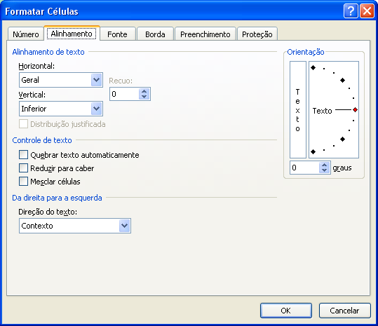 Formatando Células Ao formatar uma célula, você diz ao Excel como o conteúdo inserido nessas células deve ser apresentado.