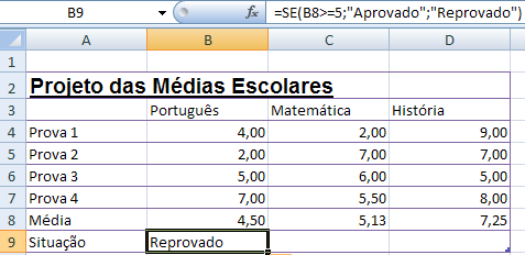 Aula 6: Funções Avançadas do Excel Execute os procedimentos Como Ligar o Computador, Passo-a-passo para Login no Windows e Procedimento para abrir o Excel aprendidos na Aula 1.