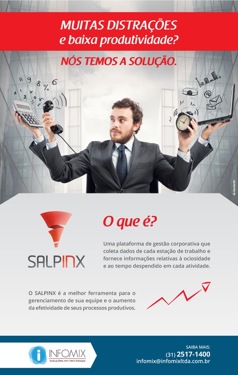 Salpinx Solução na Nuvem para Eficiência operacional nas empresas.